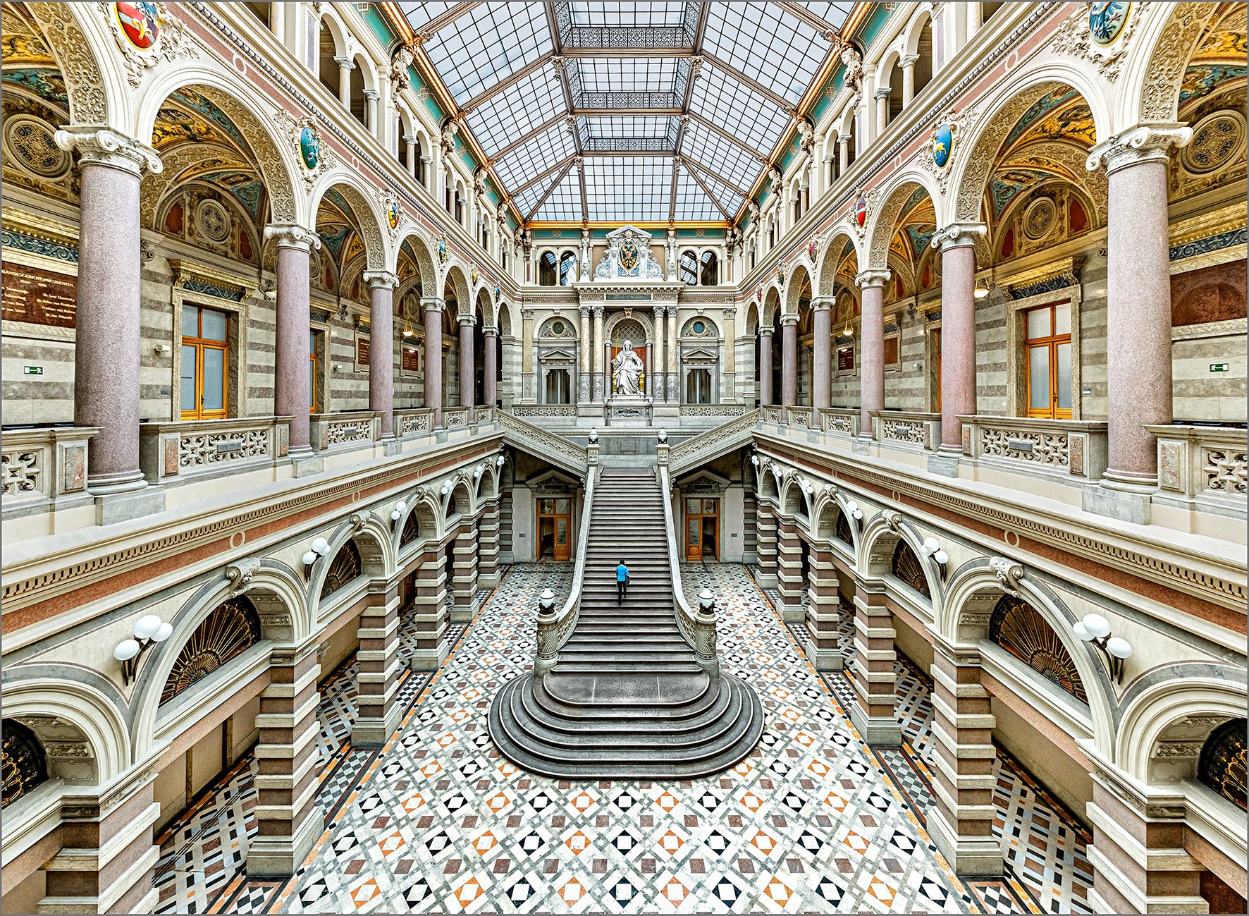 Palace of Justice in Vienna, Austria