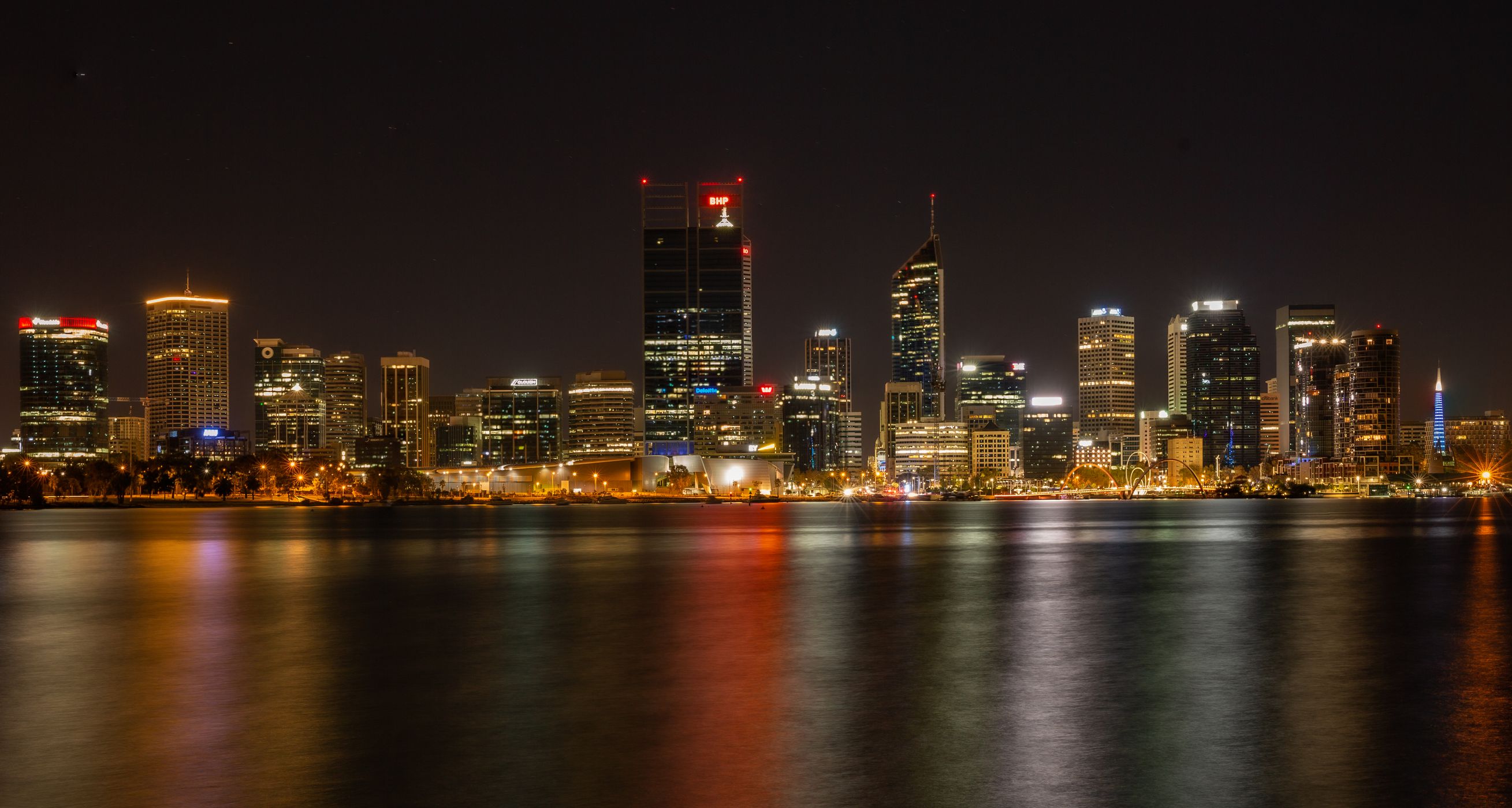 Perth city skyline, Australia