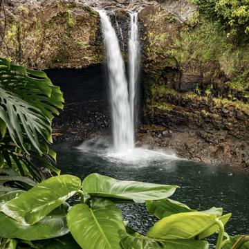 Rainbow Falls Hilo Big Island Hawaii, USA