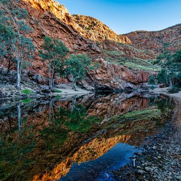 Reflections Ormiston Gorge, Northern Territory, Australia