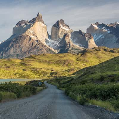 Road at Torres del Paine, Chile