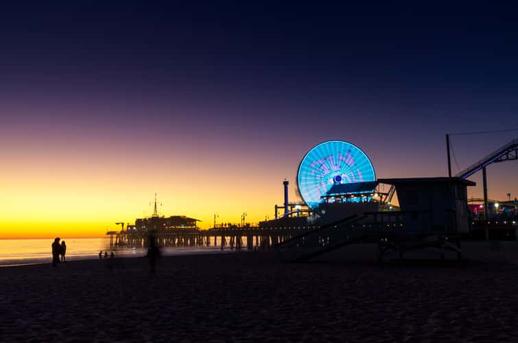 Santa Monica Pier, Los Angles, California