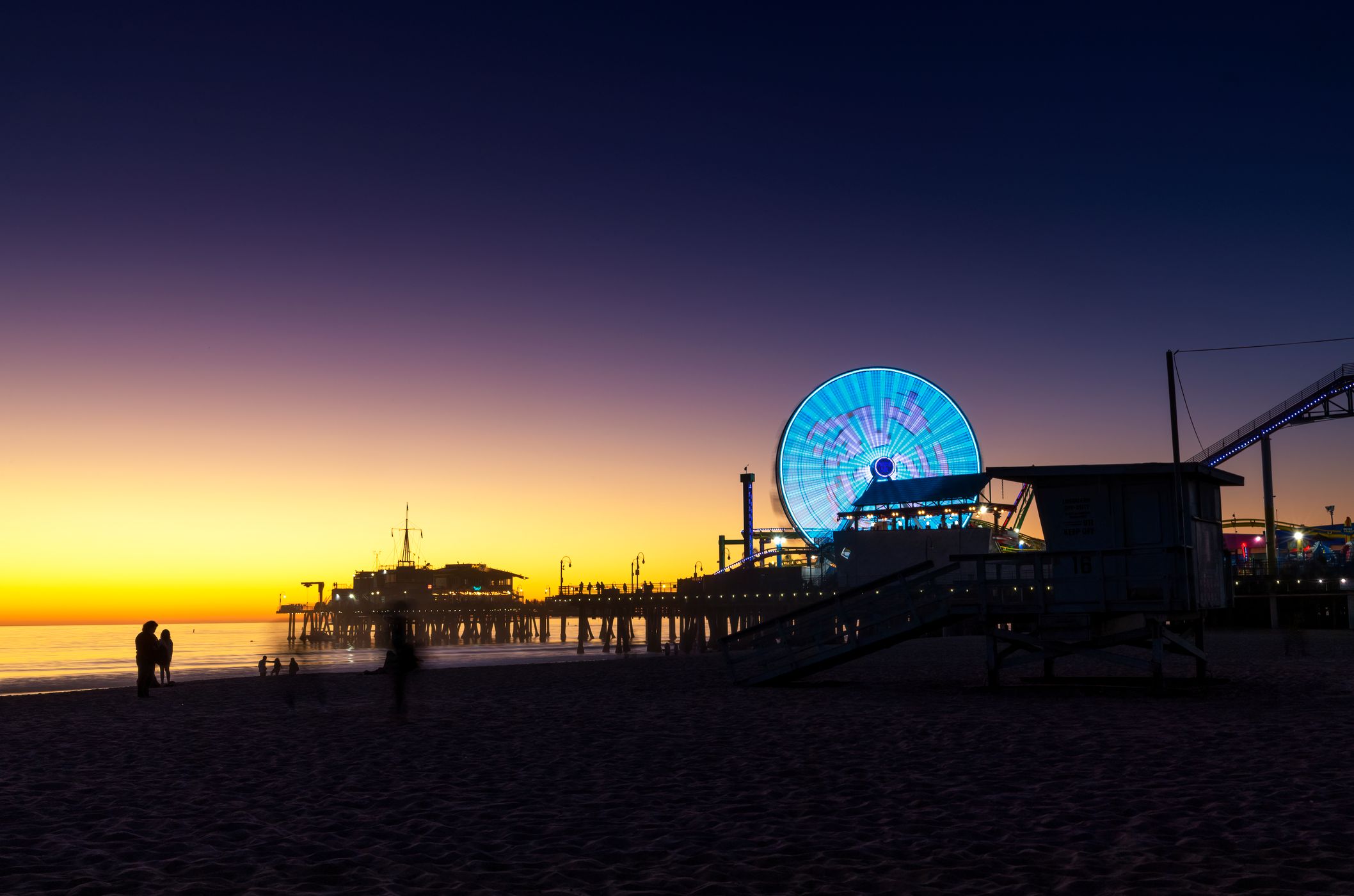 Santa Monica Pier, Los Angles, California, USA