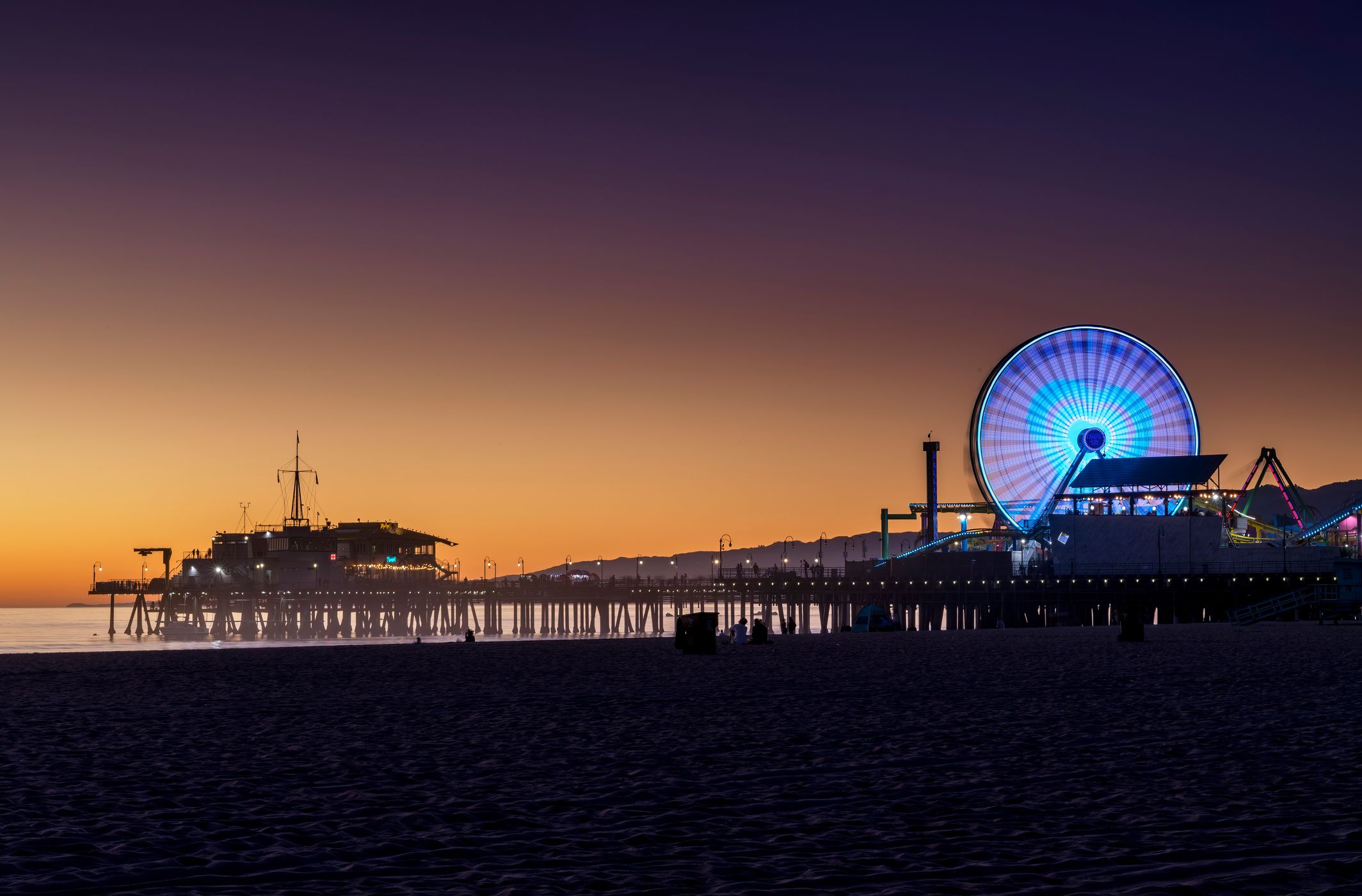 Santa Monica Pier, Los Angles, California, USA