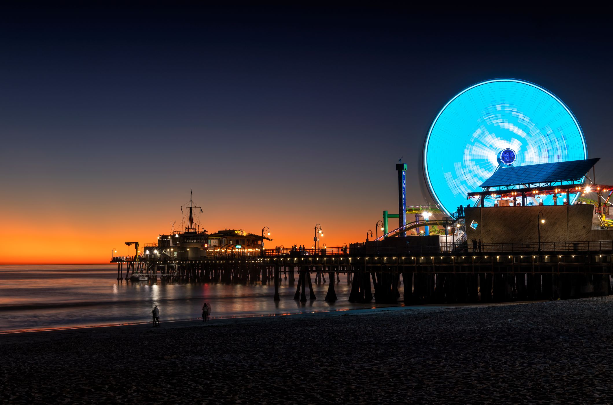Santa Monica Pier, Los Angles, California, USA
