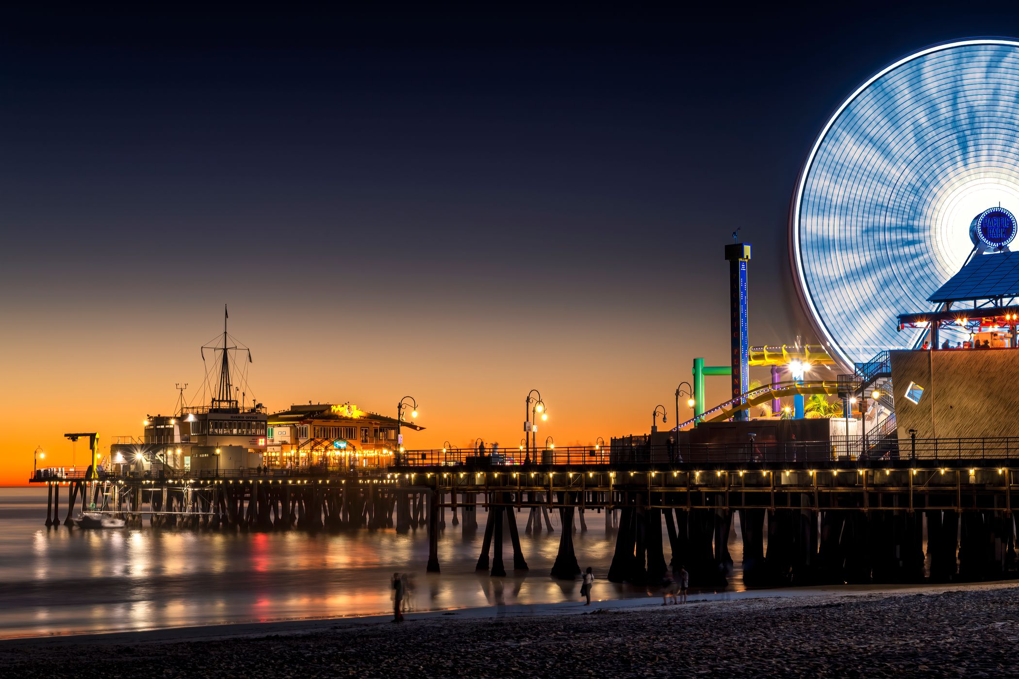 Santa Monica Pier, Los Angles, California, USA