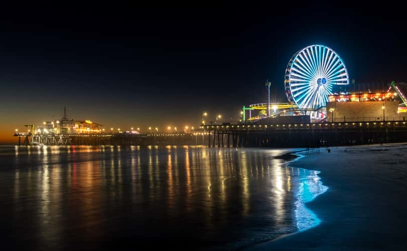 Santa Monica Pier, Los Angles, California