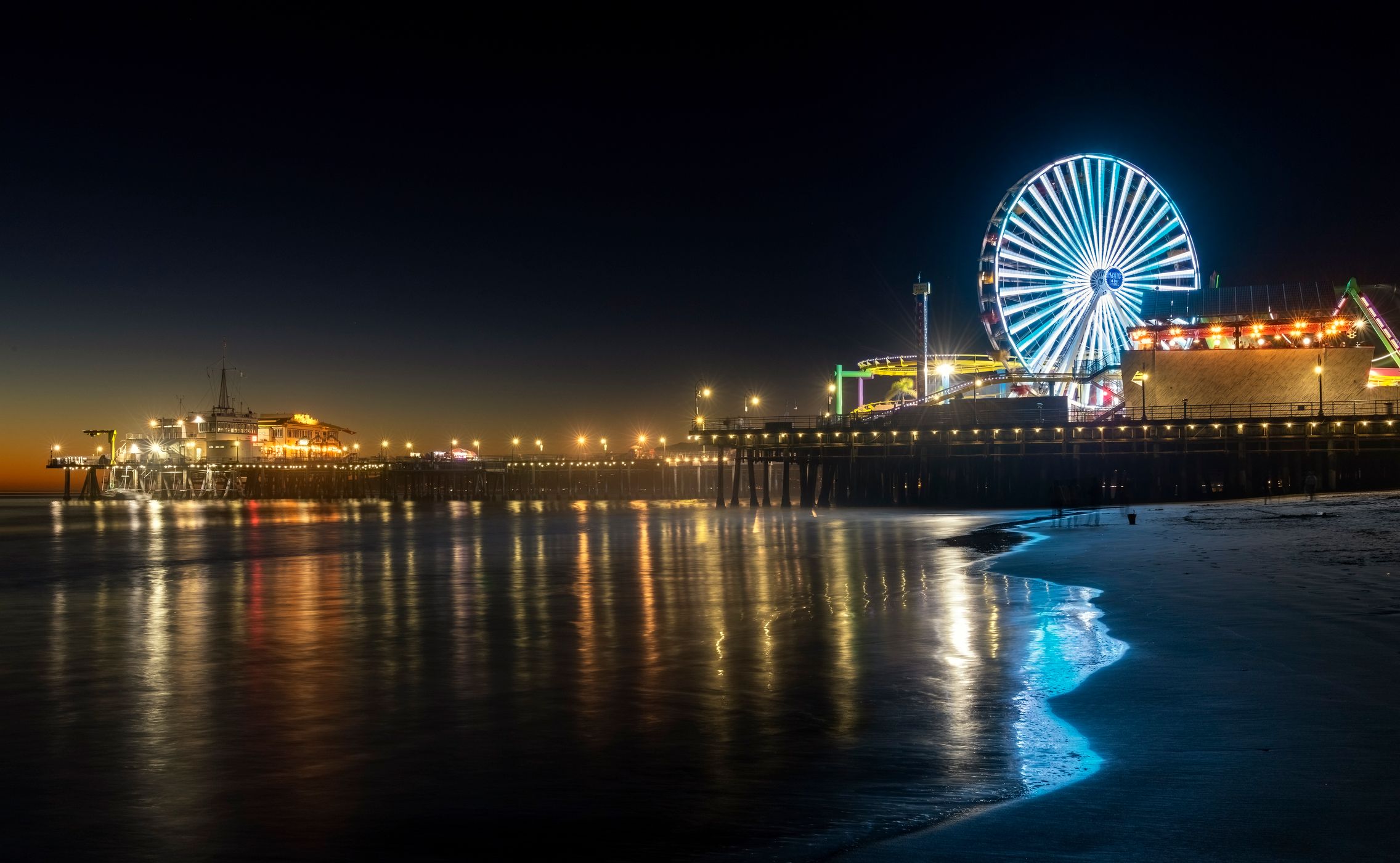 Santa Monica Pier, Los Angles, California, USA