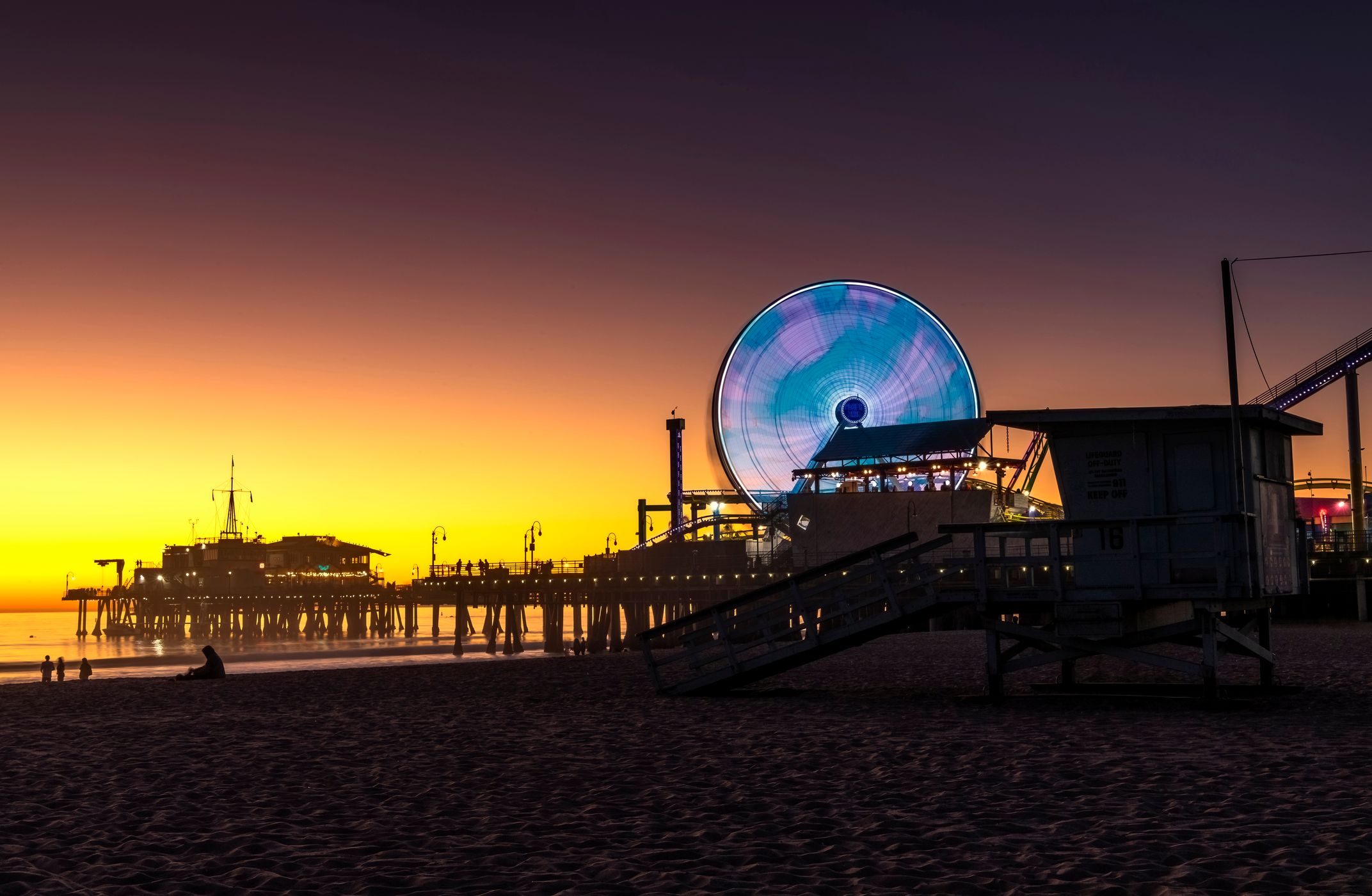 Santa Monica Pier, Los Angles, California, USA