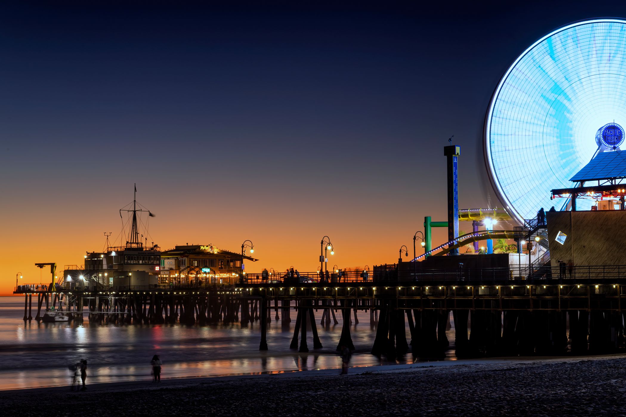 Santa Monica Pier, Los Angles, California, USA