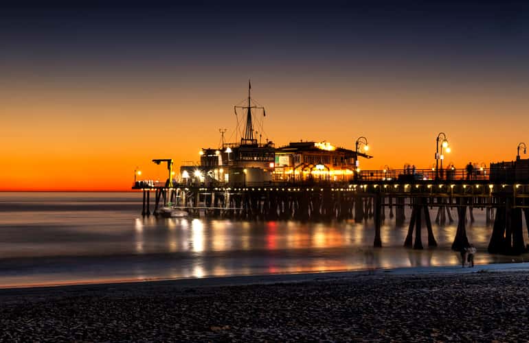 Santa Monica Pier, Los Angles, California