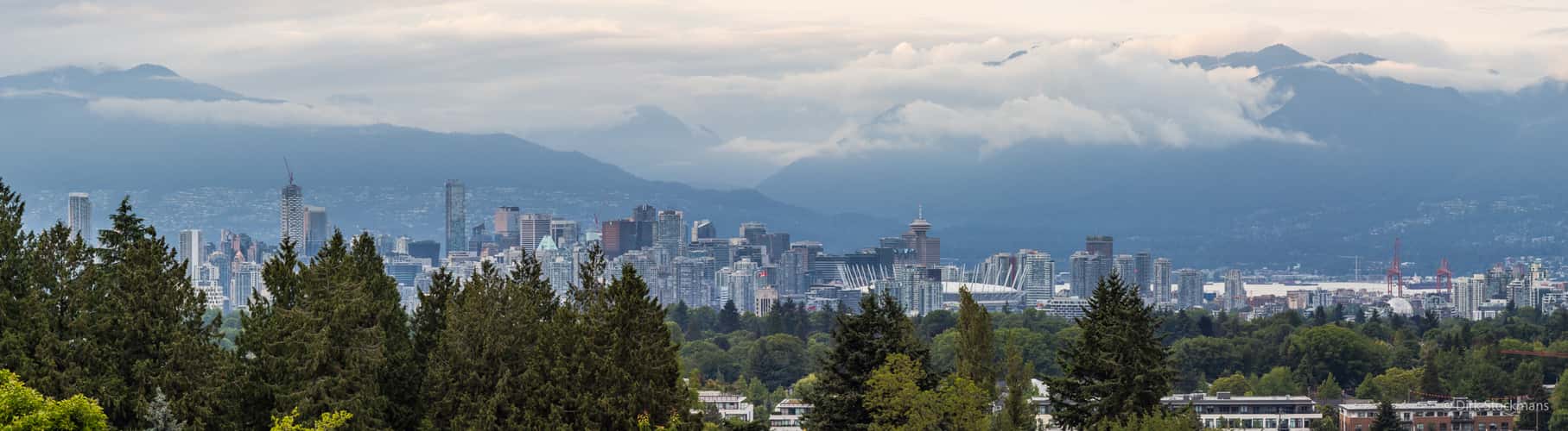 Skyline from Queen Elizabeth Park, Vancouver