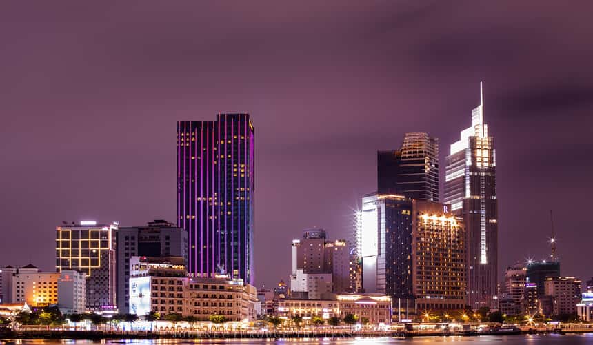 Skyline of Saigon