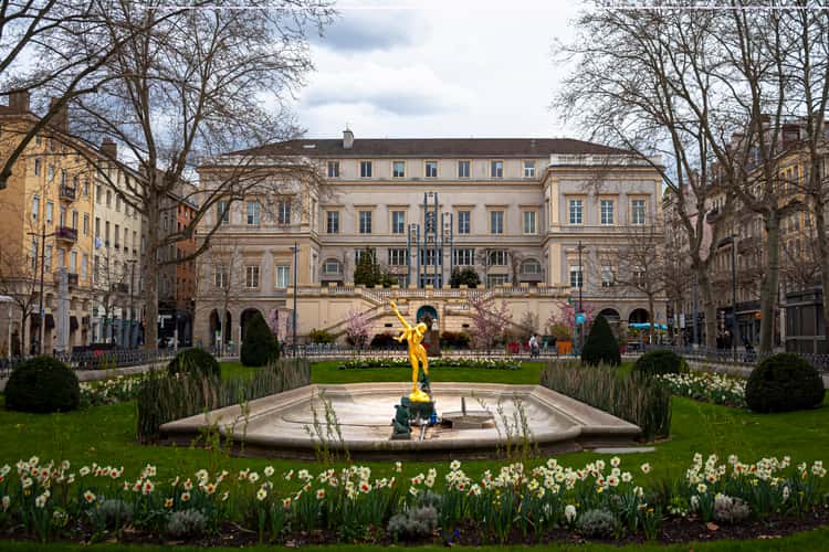 Spring in St Étienne, France