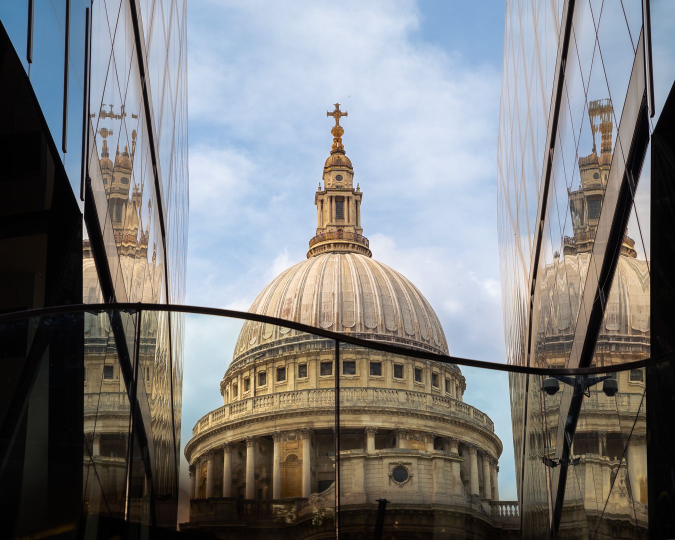 Reflection of St Paul's Cathedral, London, United Kingdom