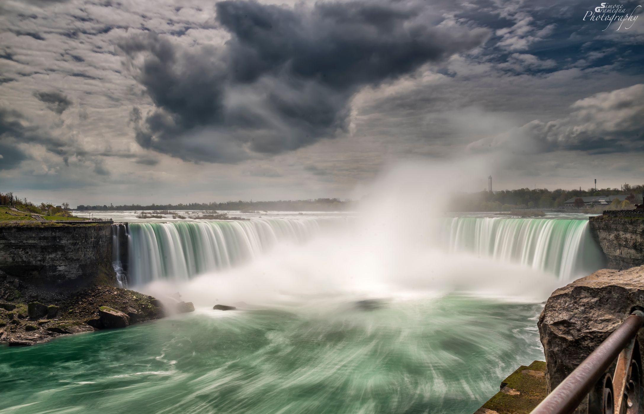 Sunrise at the Niagara Falls, Canada