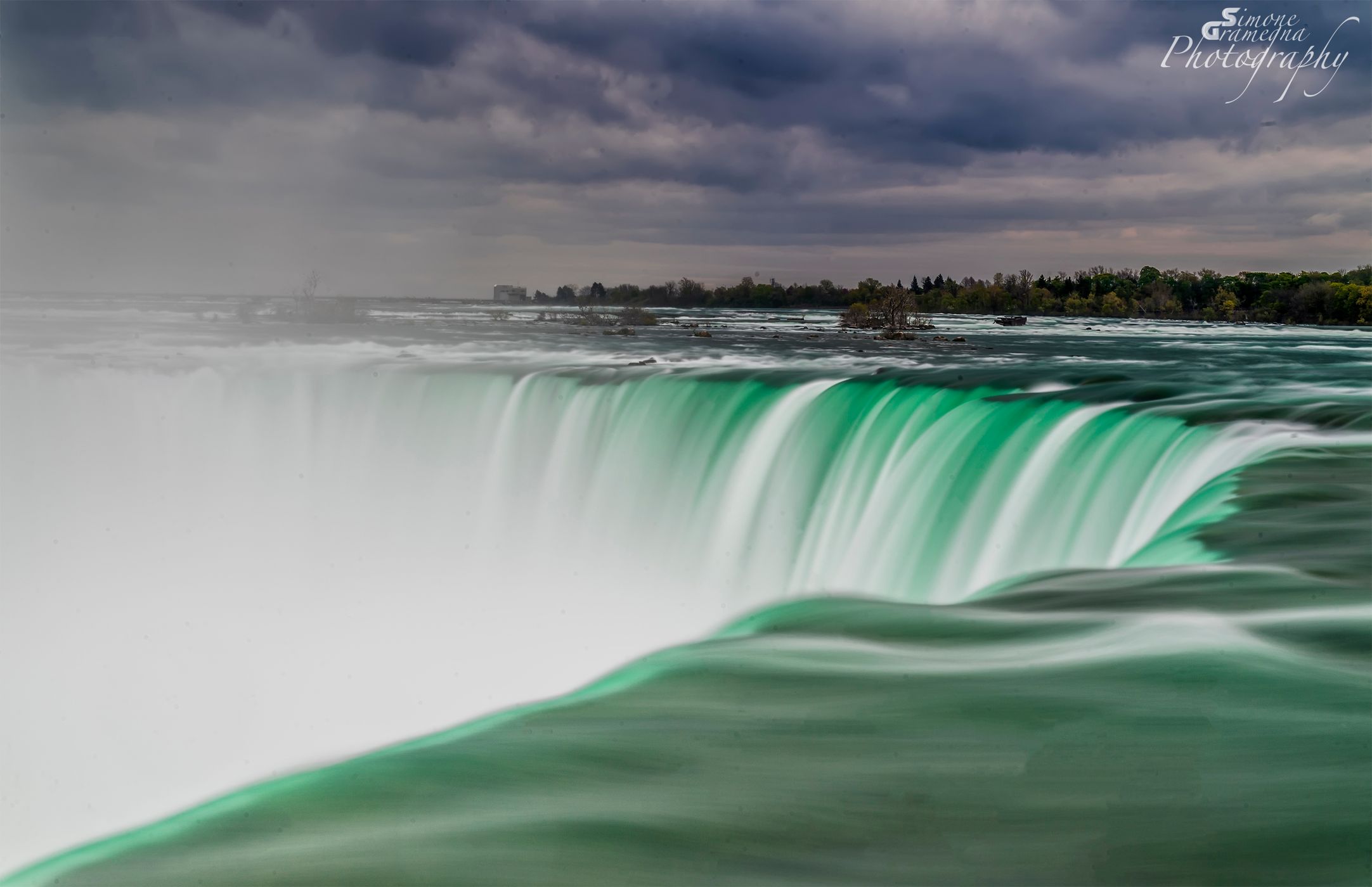 Sunrise at the Niagara Falls, Canada