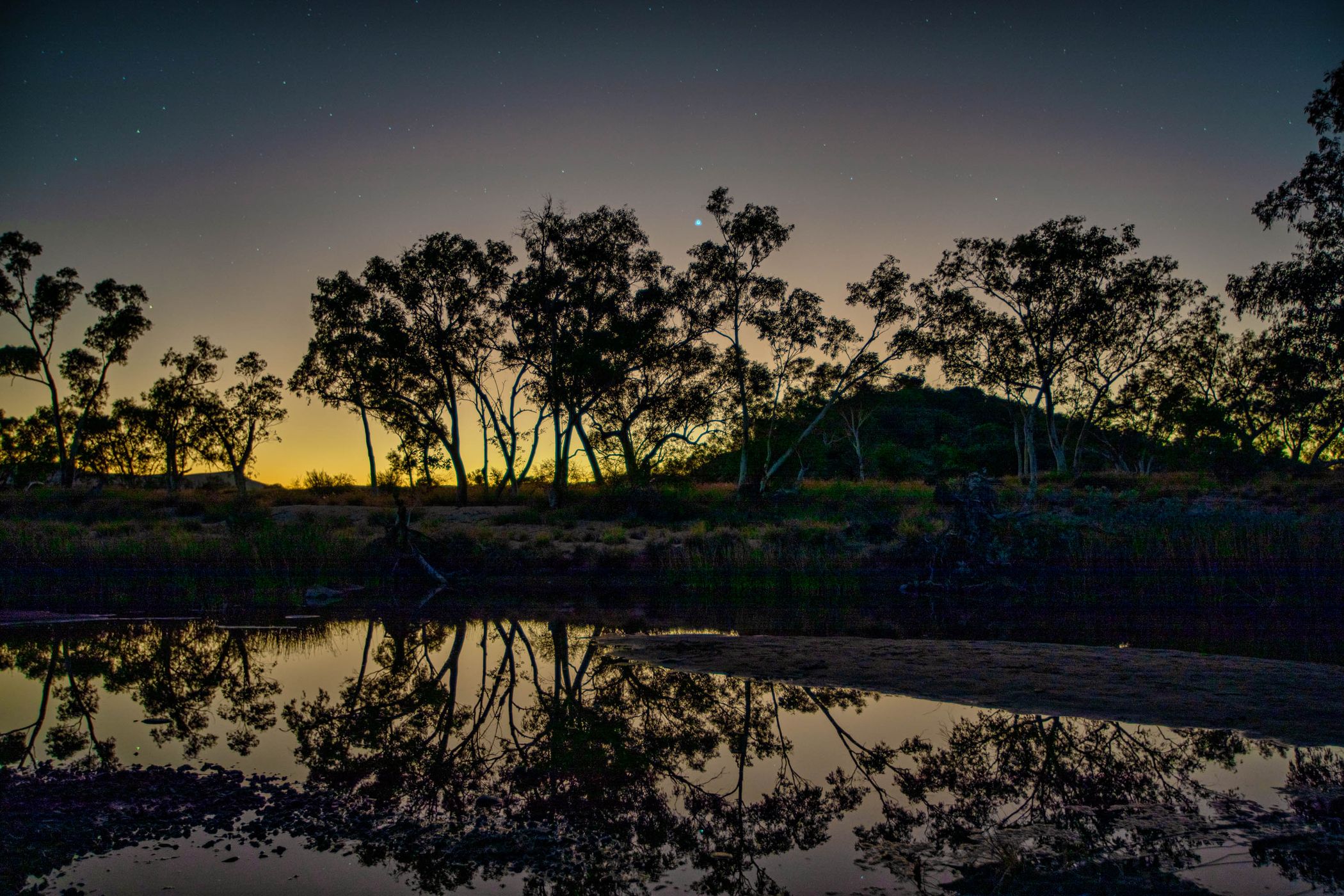 Sunrise Glen Helen, West Macdonnell Ranges, NT, Australia