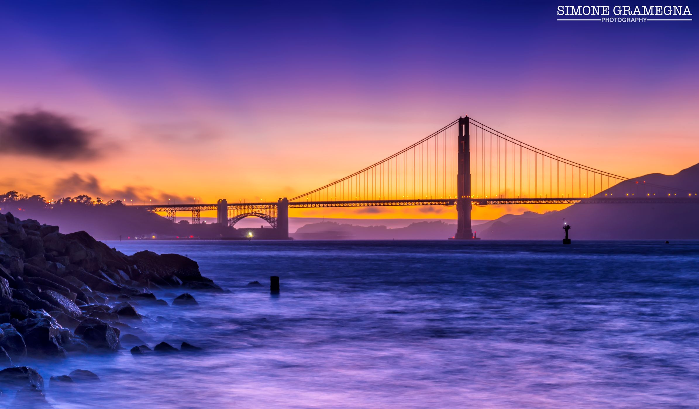 View of the Golden Gate Bridge, San Francisco, USA