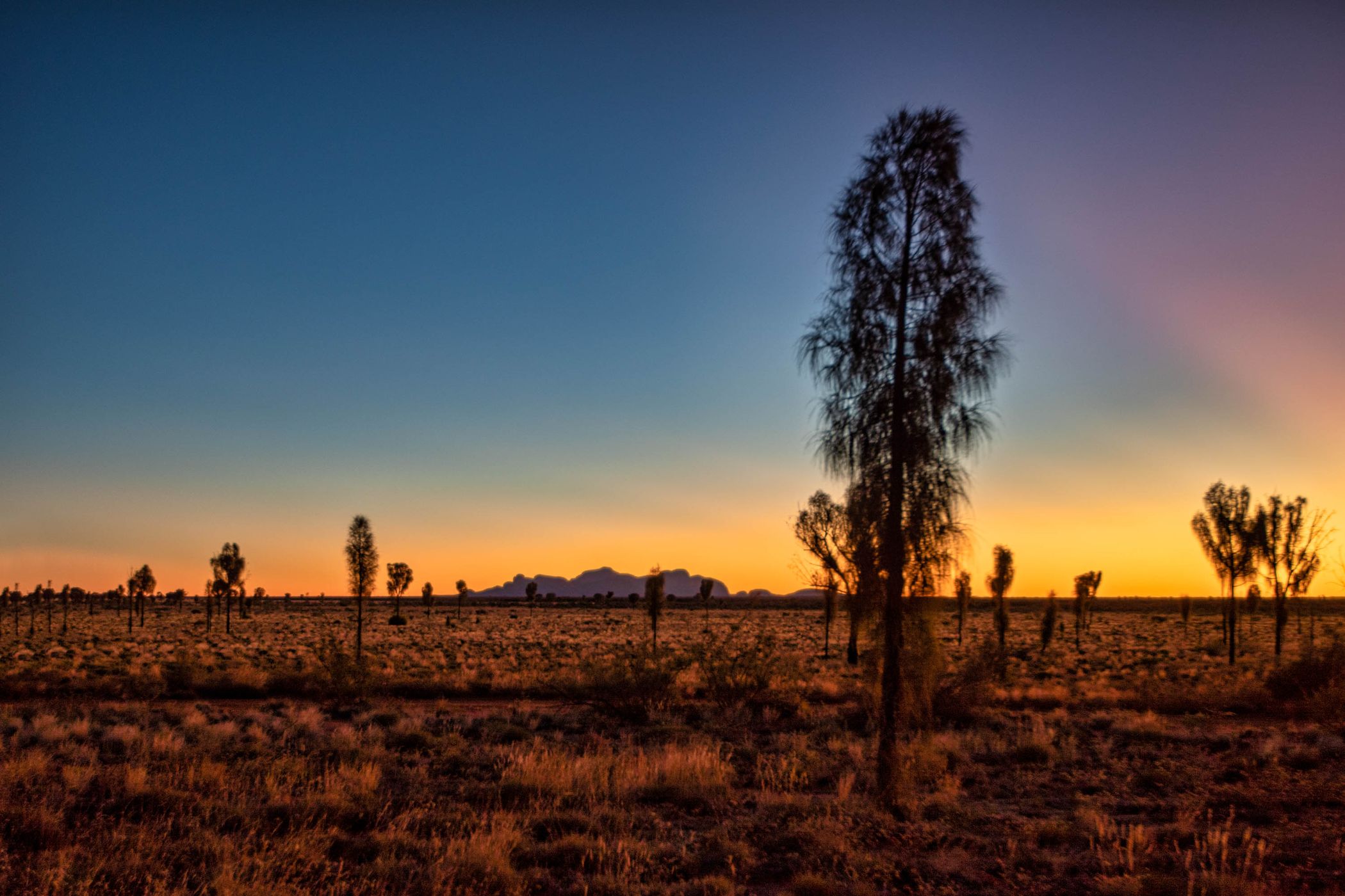 sunset Kata Tjuta The Olgas, Northern Territory,, Australia
