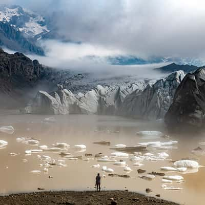 Svinafellsjökull, Iceland