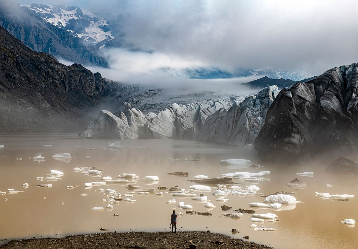 Svinafellsjökull, Iceland