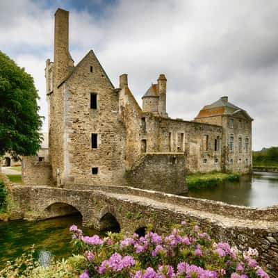 The château de Gratot, France