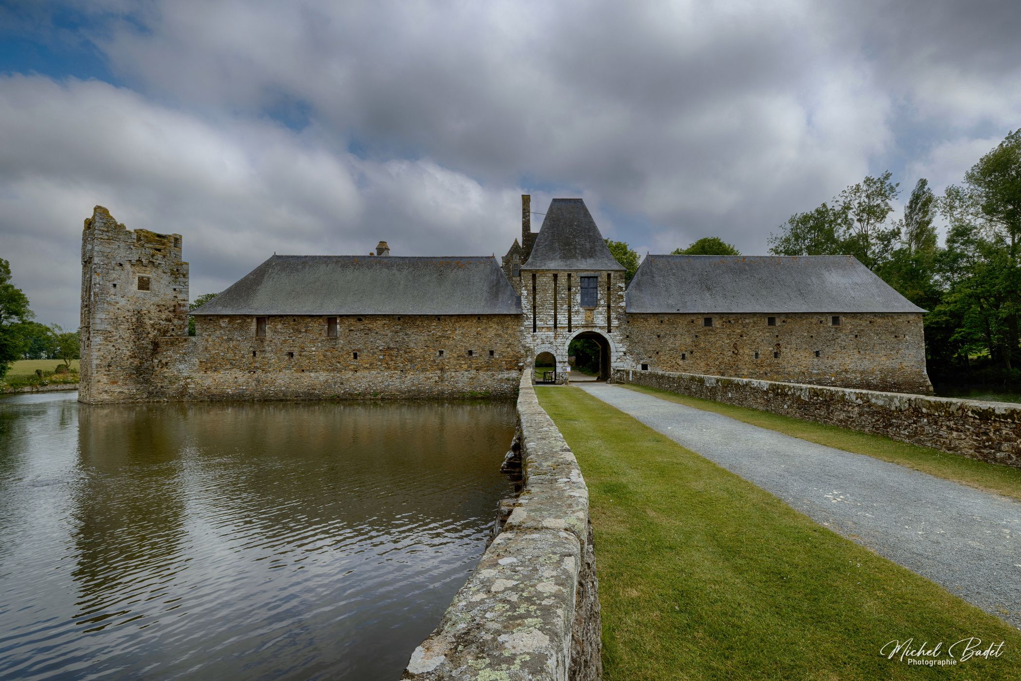 The château de Gratot, France