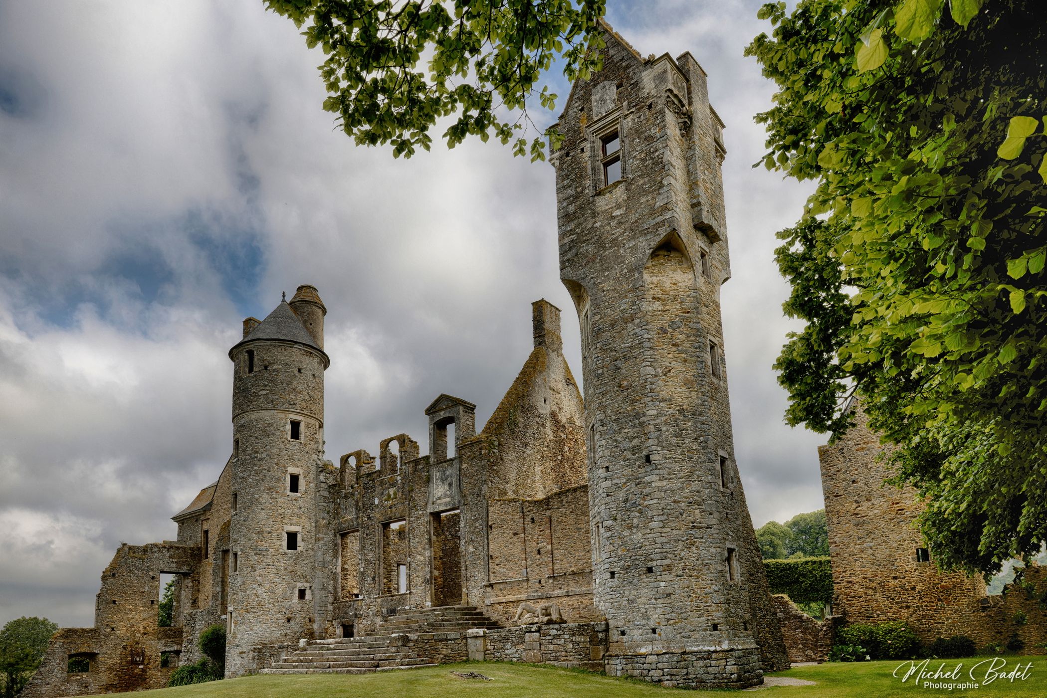 The château de Gratot, France