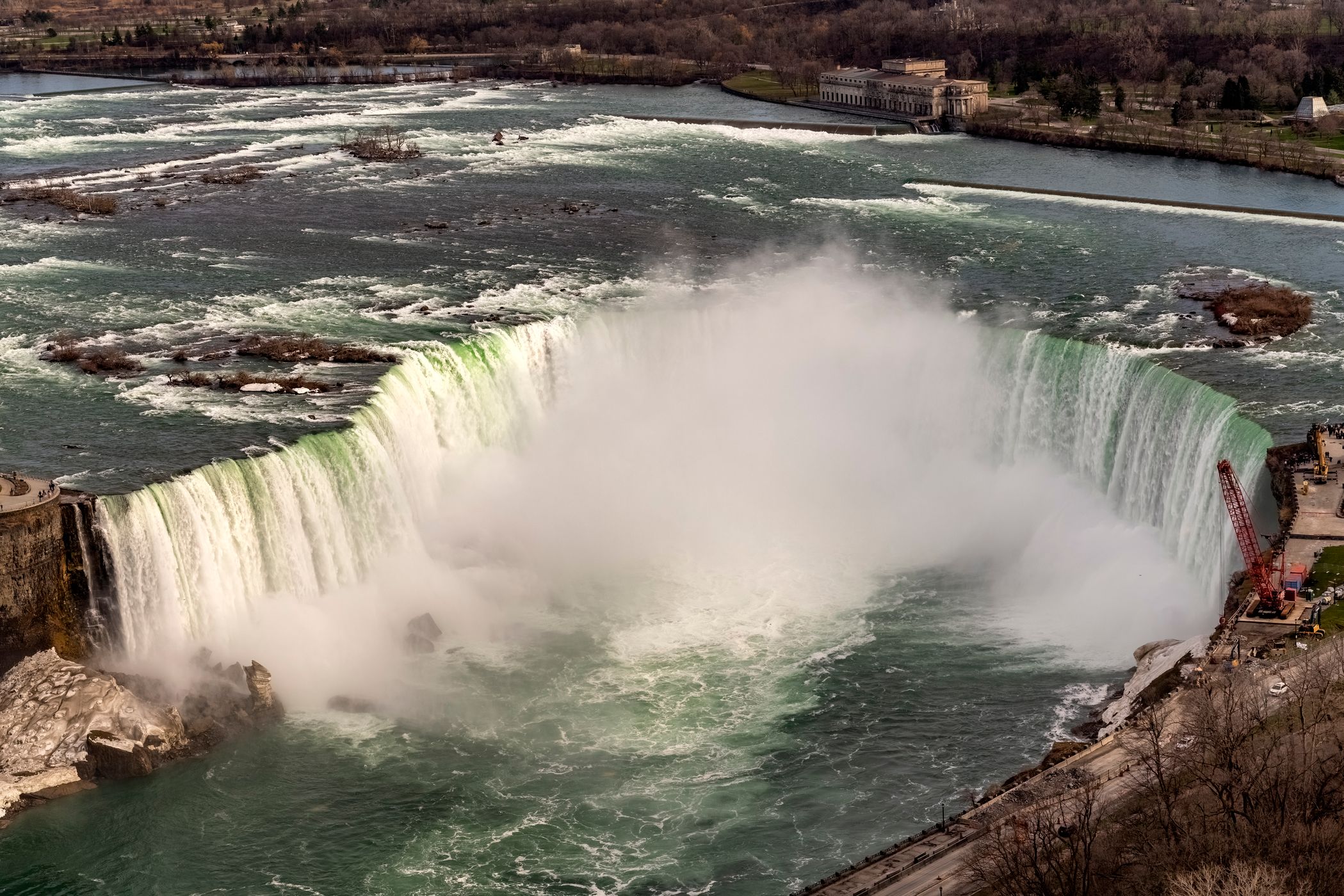 Niagara Falls from the sky, Canada