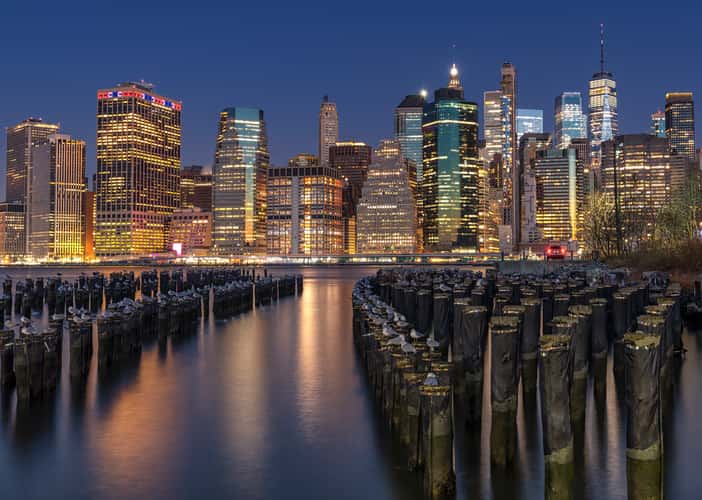 New York City Skyline from Pier 1, Brooklyn