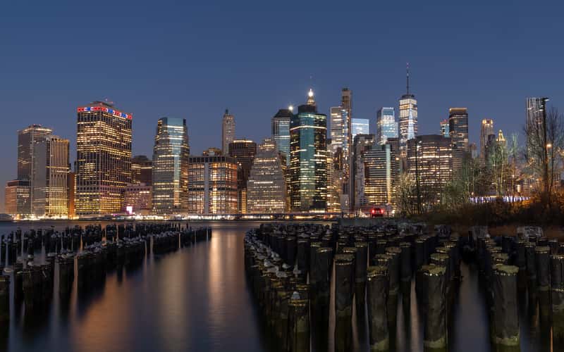 New York City Skyline from Pier 1, Brooklyn