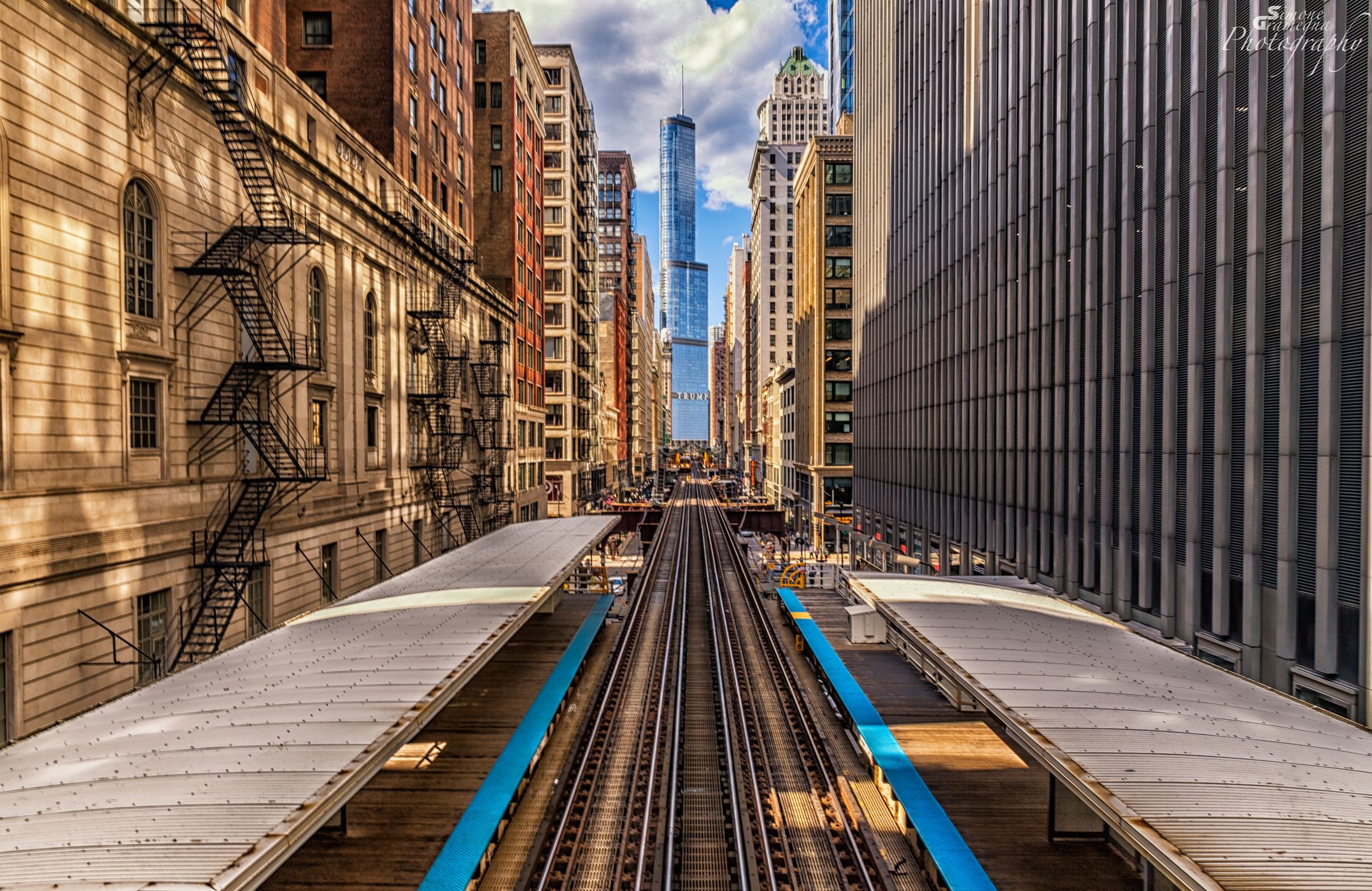 Trump Tower from Adams/Wabash, Chicago, USA