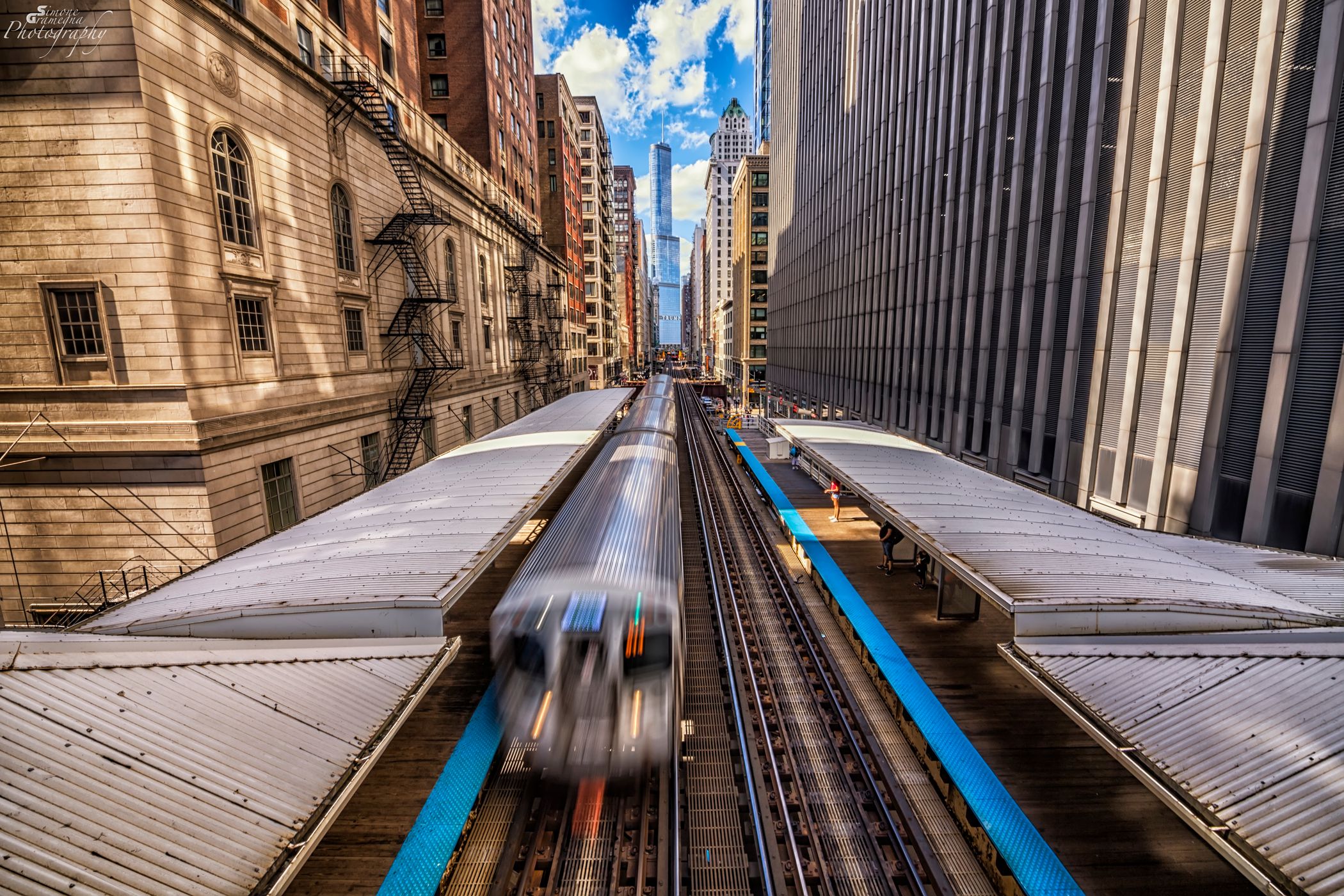 Trump Tower from Adams/Wabash, Chicago, USA