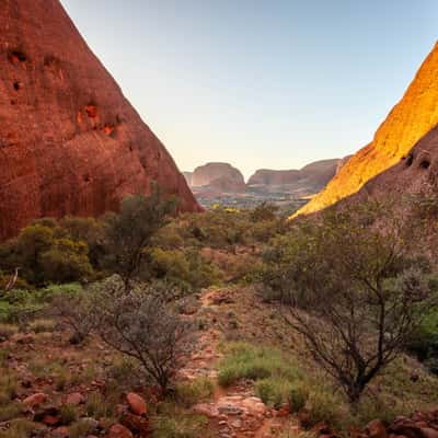 Valley of the winds, Kata Tjuta The Olgas, NT, Australia