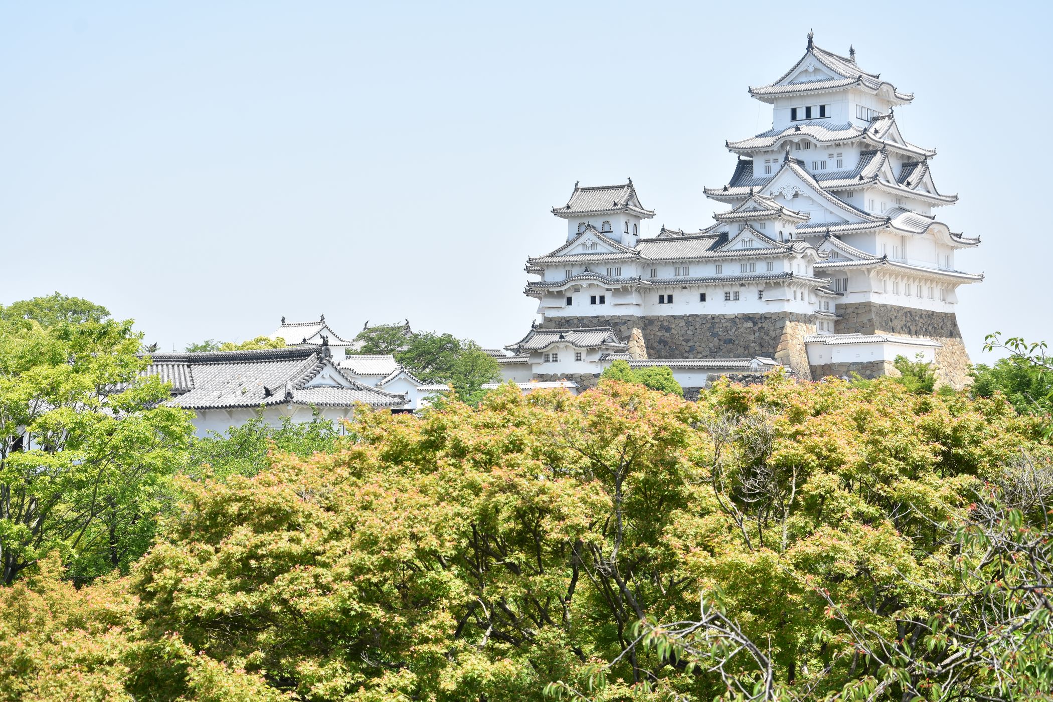 View from Nishinomaru Female Rooms, Japan