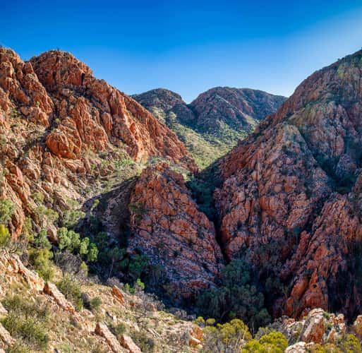 View from the top Standley Chasm, Northern Territory