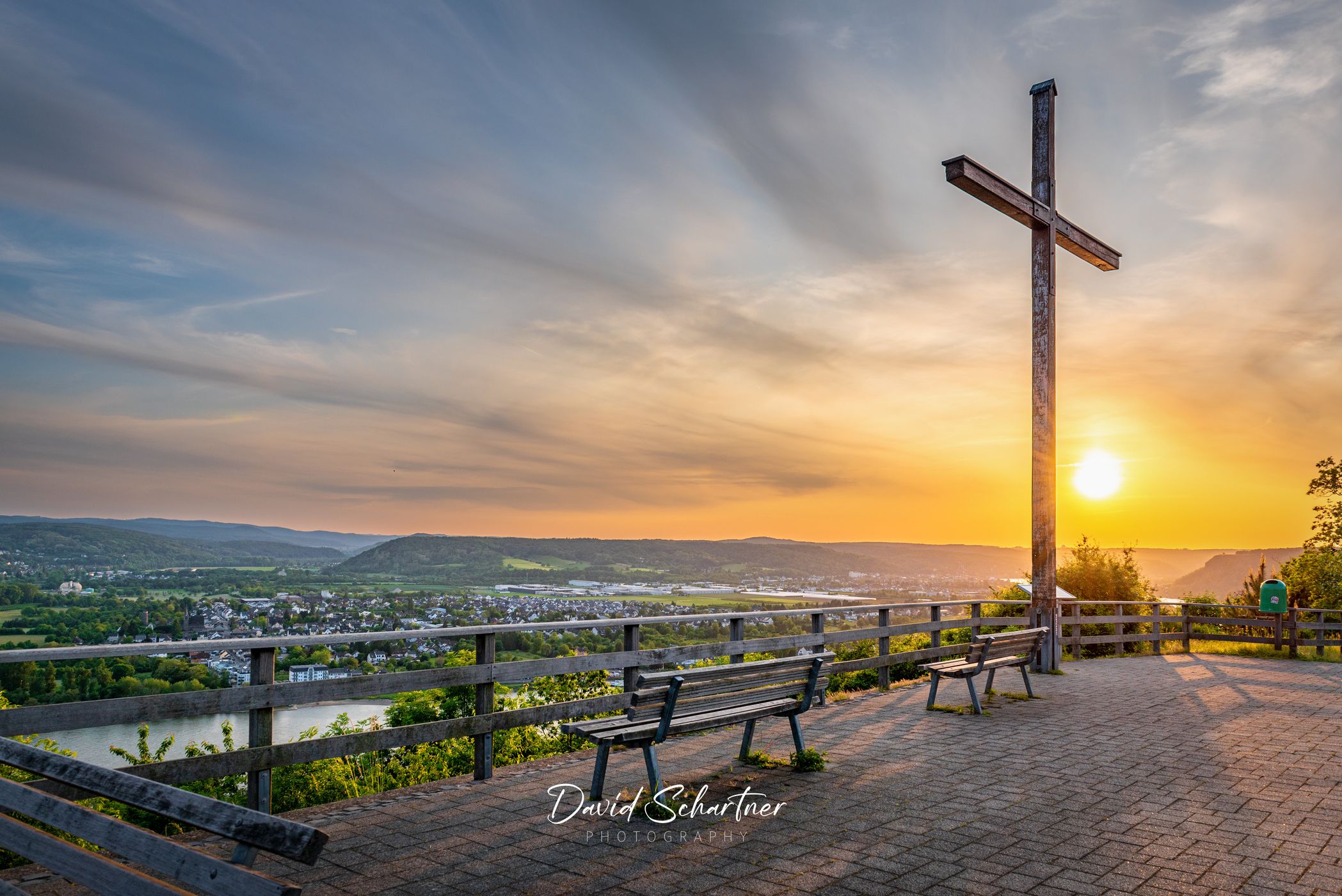 Viewpoint on the Kaiserberg, Germany