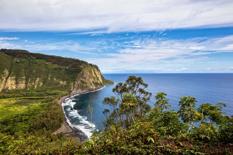 Waipío Valley Overlook, Hawaii