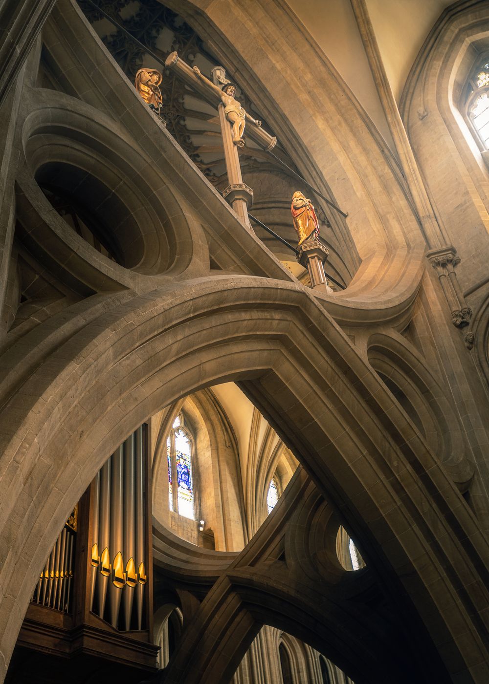 Inside Wells Cathedral, United Kingdom