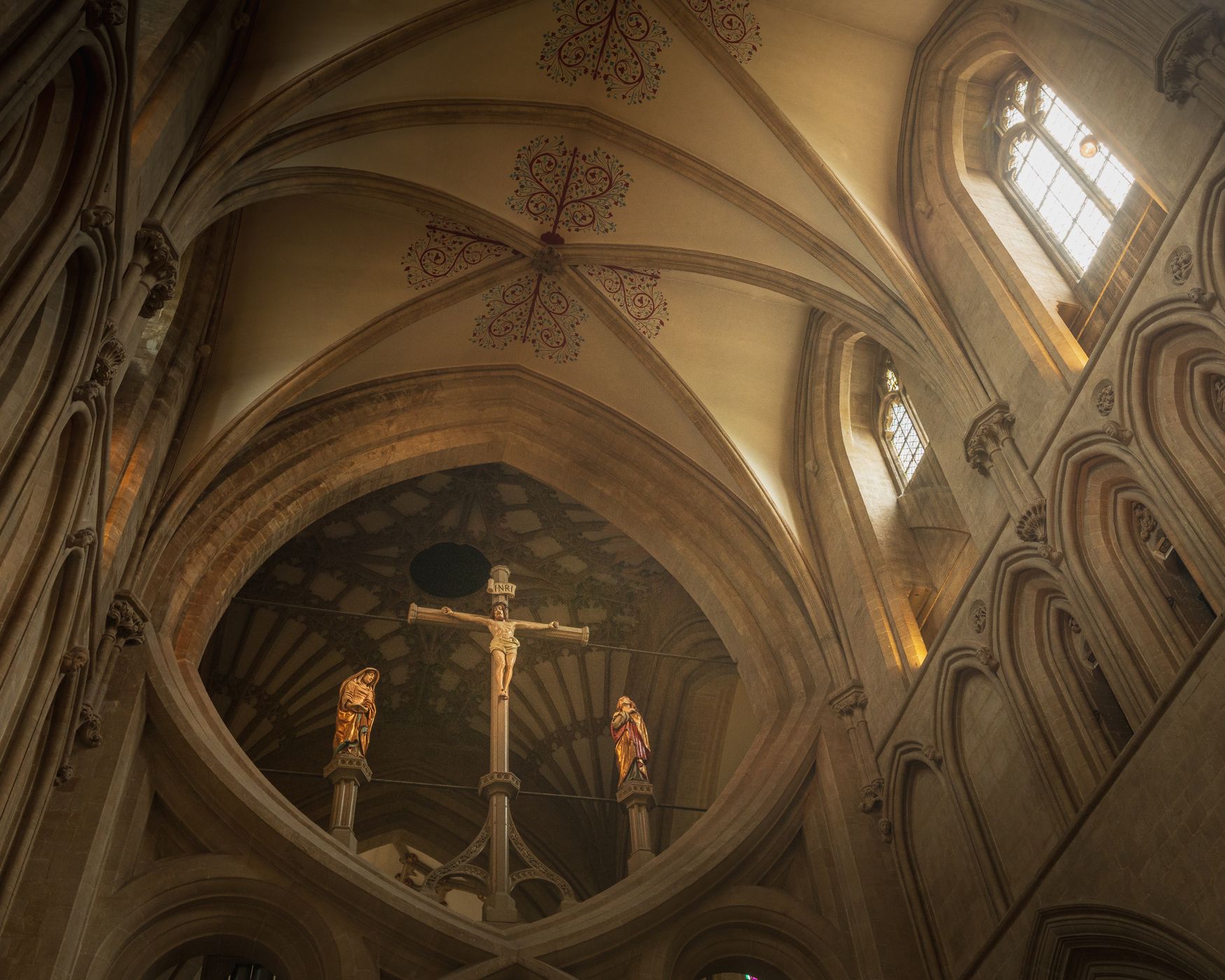 Inside Wells Cathedral, United Kingdom
