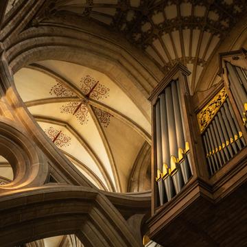 Inside Wells Cathedral, United Kingdom