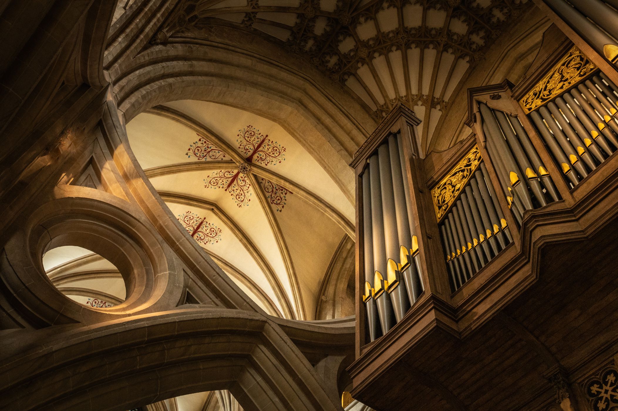 Inside Wells Cathedral, United Kingdom