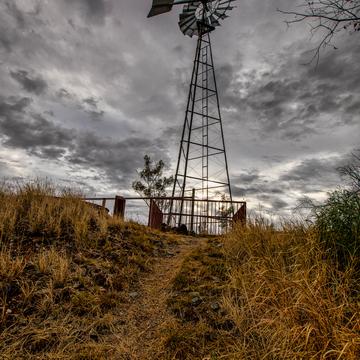Windmill,  Arltunga Historical Reserve, NT, Australia
