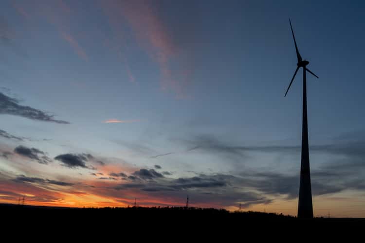 Windrad bei Ingersheim