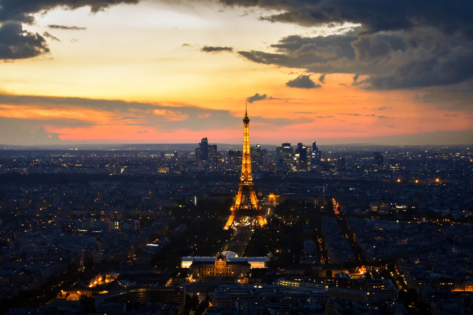 56th floor of Tour Montparnasse (indoors 1 floor below), Paris, France