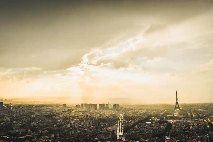 56th floor of Tour Montparnasse (indoors 1 floor below), Paris