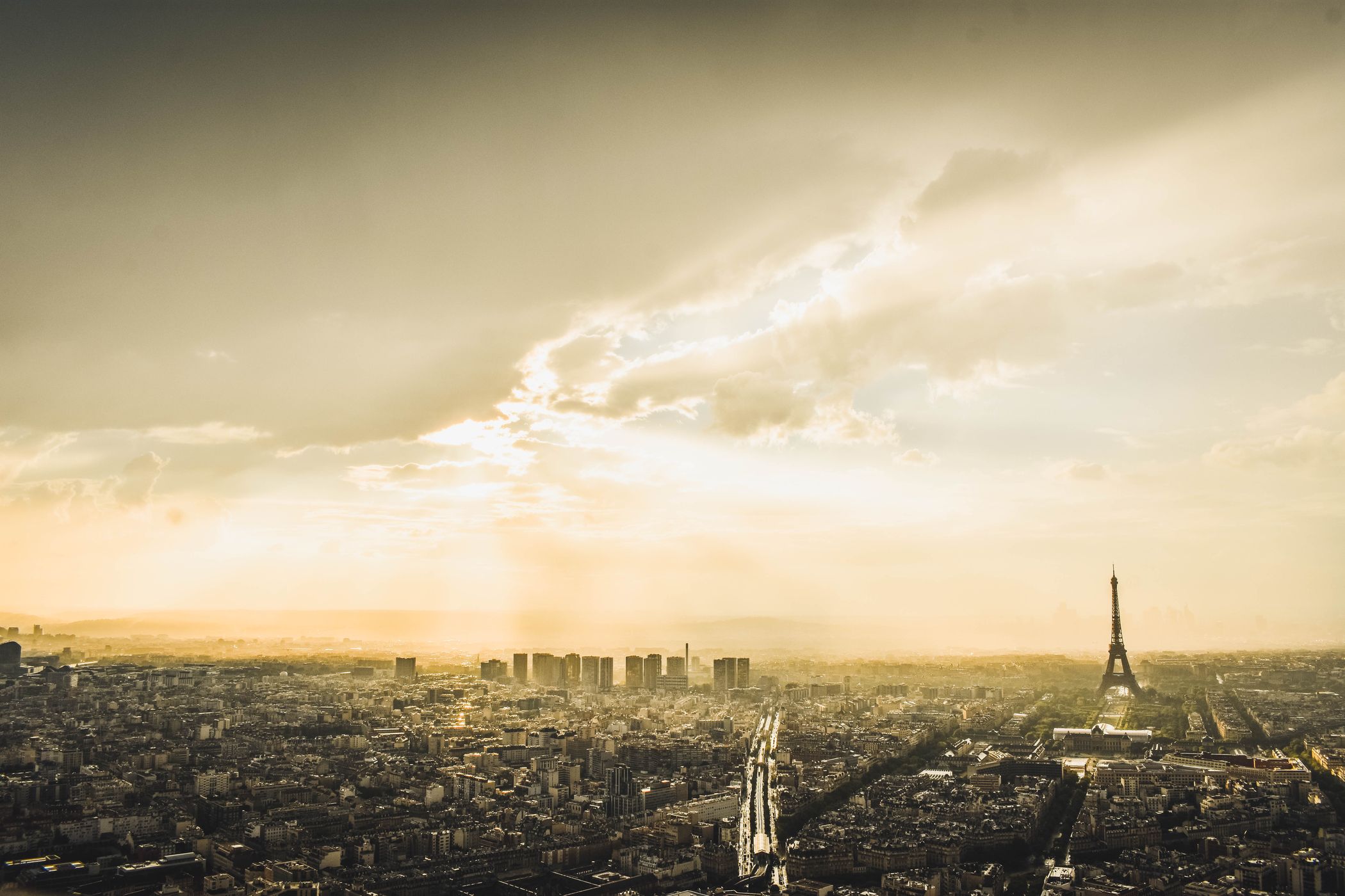 56th floor of Tour Montparnasse (indoors 1 floor below), Paris, France