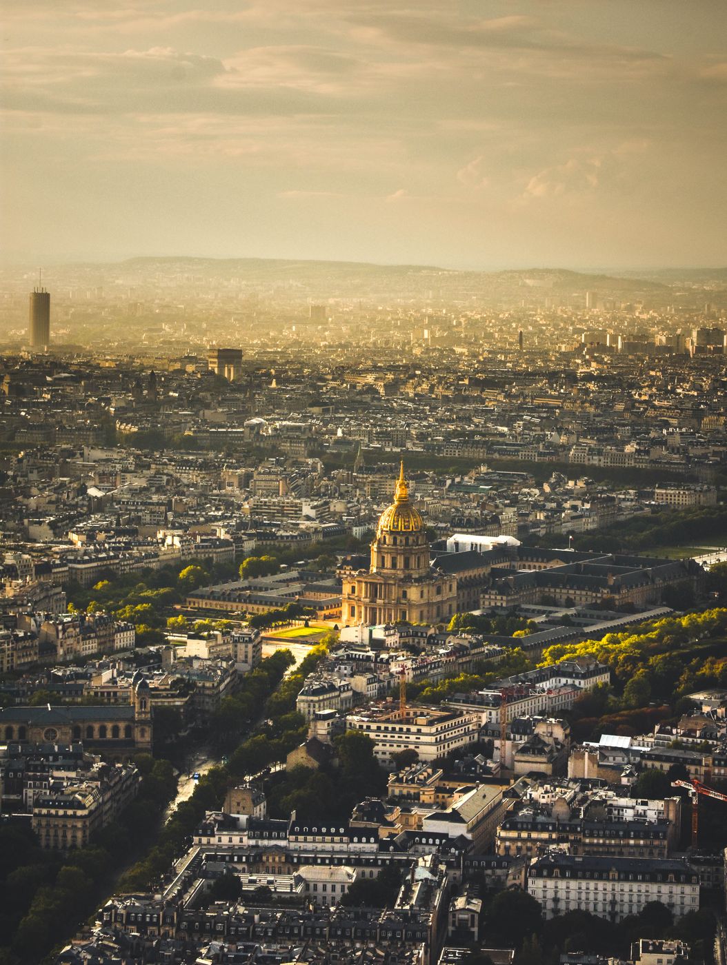56th floor of Tour Montparnasse (indoors 1 floor below), Paris, France
