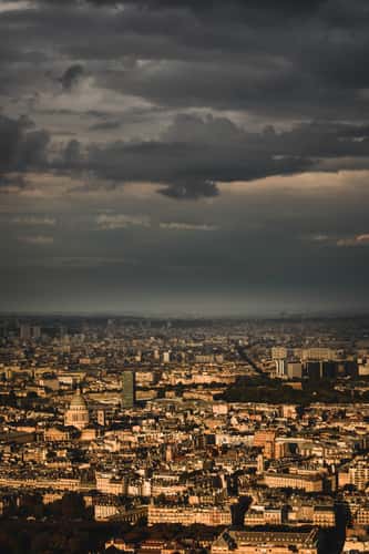 56th floor of Tour Montparnasse (indoors 1 floor below), Paris